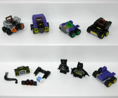 LEGO Super Heroes Batman - Short Legs sh242 & Catwoman - Short Legs sh243 76061