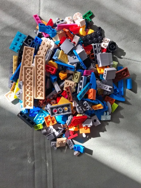 LEGO Mixed Misc Pieces Parts Accessories Lot Colorful Bundle Lot 8 OZ (#2)