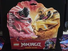 LEGO NINJAGO Dragon Spinjitzu Battle Pack - Spinning Blade Building Toy for...