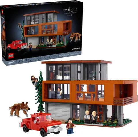 LEGO Ideas Twilight The Cullen House 21354 Complete Playset with Minifigures