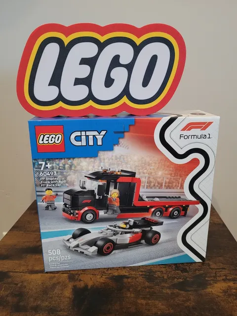 LEGO #60493 NEW SEALED F1 DISPLAY TRUCK WITH AUDI RACE CAR FREE SHIP LOWER 48 