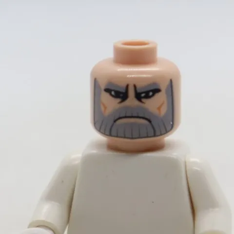 Count Dooku Head 7752 9515 LEGO® Star Wars Minifigure Part