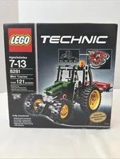 Lego Technic - Mini Tractor / Motorcycle W/ Sidecar Set #8281 - New Sealed Box