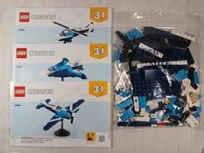LEGO Creator 3 in 1 Aircraft Race Plane (31160) Complete With Instructions