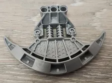 Lego 53587 Pearl Light Gray Silver Bionicle Weapon Axonn Giant Axe Half Piece