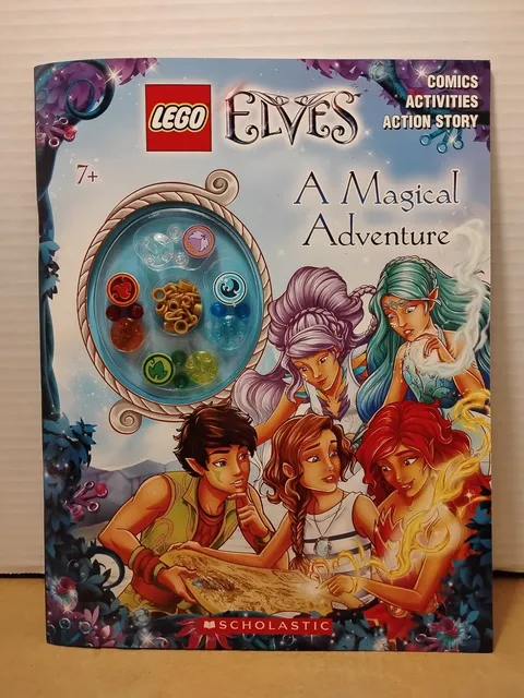 LEGO Elves - A Magical Adventure Comics Activity Book NOS! Scholastic 2015 RARE