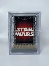 Collectible Force Pack Minifigure Display Case For Lego Star Wars Logo
