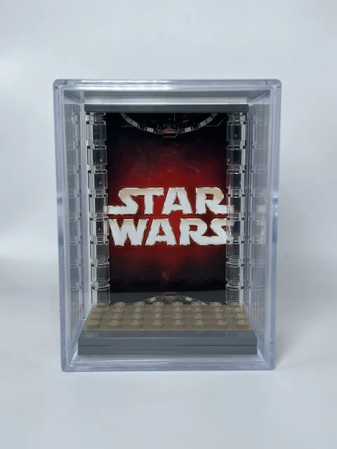 Collectible Force Pack Minifigure Display Case For Lego Star Wars Logo
