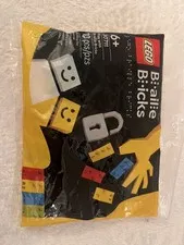 LEGO Braille Bricks Educational 30711 Interactive Tactile Learning 10 Pieces