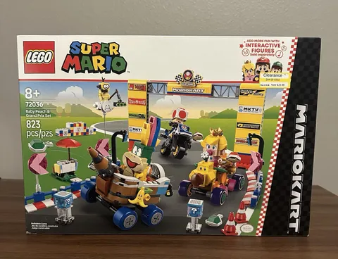 LEGO Super Mario Mario Kart-Baby Peach & Grand Prix Set 72036 823pcs 8+