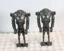 Star Wars Super Battle Droid Lego Mini Figure Lot of 2 Minifigures T836