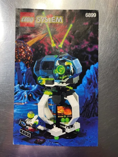 1996 LEGO System 620 Manual Booklet Used Condition