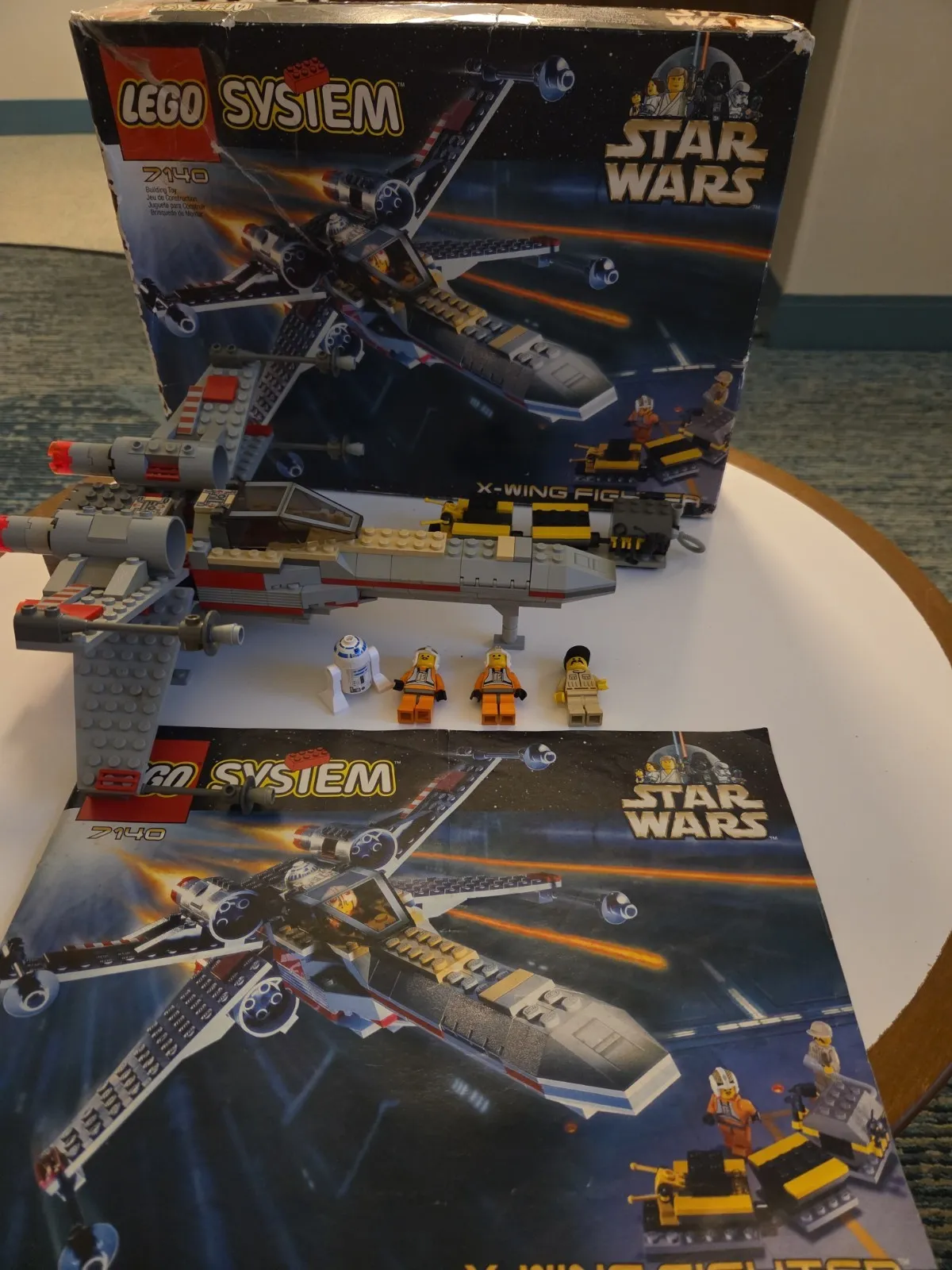 lego 7140 x-wing fighter