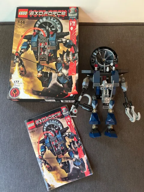 99% Complete - LEGO Exo-Force: Fire Vulture (7703)