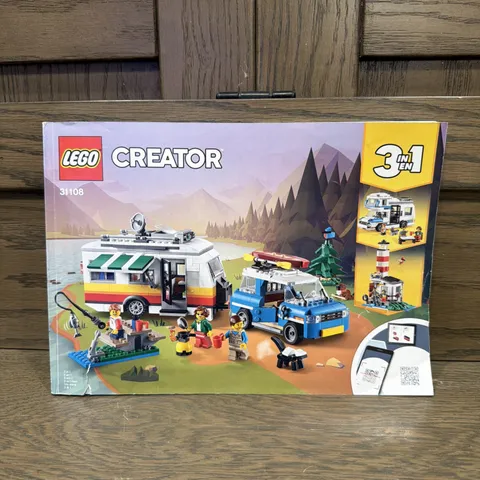 LEGO Caravan 31108 Instruction Manual Family Creator 3-1 Holiday Booklet ONLY