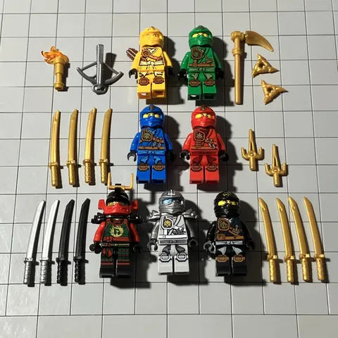 LEGO® Minifigure Lloyd Jungle Knee Pads Tournament 70749 Ninjago G2 62