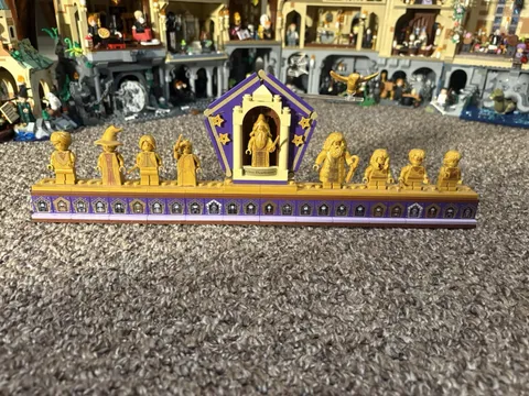 Lego Harry Potter Golden Minifigures 20th Anniversary Full Set / 24 Wizard Tiles
