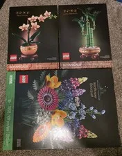 LEGO Wildflower Bouquet Mini Orchid and Lucky Bamboo Botanical Collection