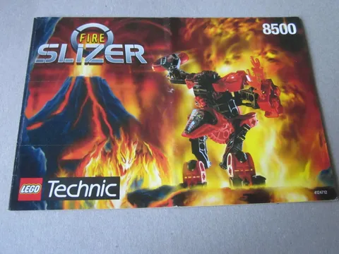 Lego Technic 8500 Fire Slicer Building Instructions Instruction  
