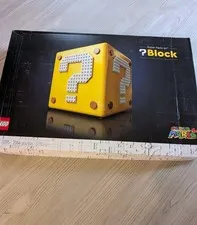DAMAGED BOX Lego Super Mario 64 Question Mark Block 71395 READ DESCRIPTION