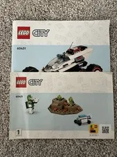 LEGO CITY: Space Explorer Rover and Alien Life (60431). Instruction Manuals Only