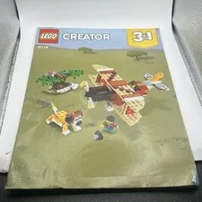 Lego Creator Boat 3 In 1 ~ Set #31116 Instruction Book Only (No Bricks)