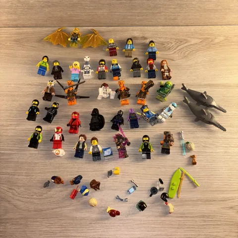 Lego Minifigure Lot Star Wars Ninjago City Etc