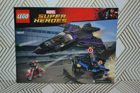 Lego Marvel Instruction Book #76047 (Black Panther Pursuit)589