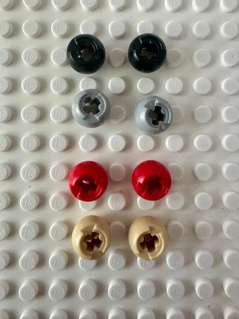LEGO LEGO Technic Ball Joint With Through Axle Hole 53585 Qty 2 Pick Your Color