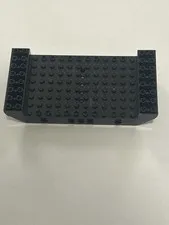 Lego Large Ship Haul Middle Black 8x16x21/3 With 5 Holes Black Pearl Pirates