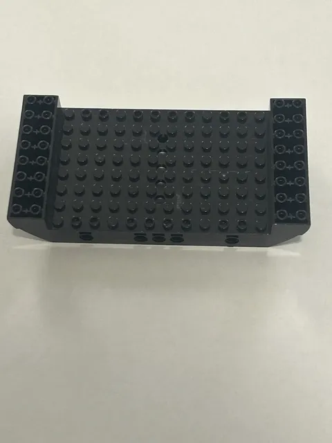 Lego Large Ship Haul Middle Black 8x16x21/3 With 5 Holes Black Pearl Pirates
