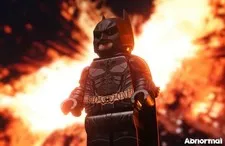LEGO DC Comic Abnormal Custom The Dark Knight Batman Minifigure RARE