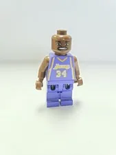 LEGO NBA (3433) Shaquille O'Neal Shaq Minifigure Los Angeles Lakers nba034