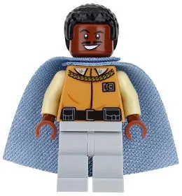 LEGO® Minifigure Star Wars sw0818 Lando Calrissian General Insignia (Light Bluis