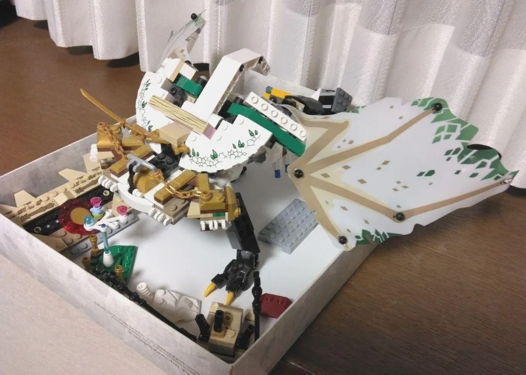 LEGO 70679 The Ultra Dragon Ninjago Rise of the Snakes 2019 Missing without Box