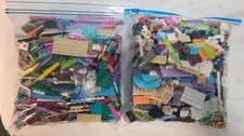 LEGO Bulk Plates Lot 5.5 lbs - Flat Pieces Tiles Wings - Friends Elves Colors