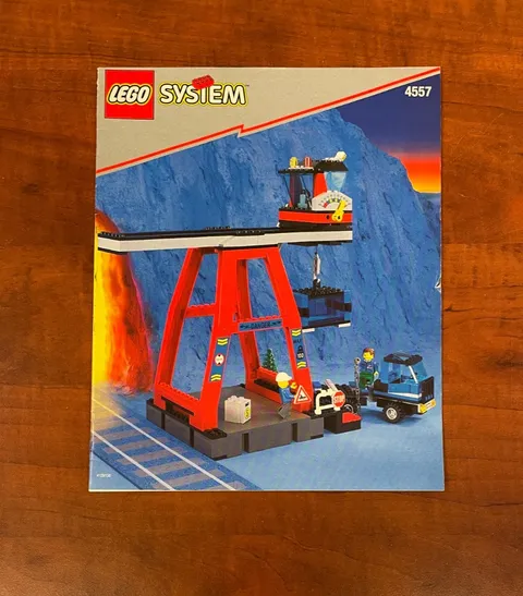 Lego 4557 - Freight Loading Station - Instructions (Only)