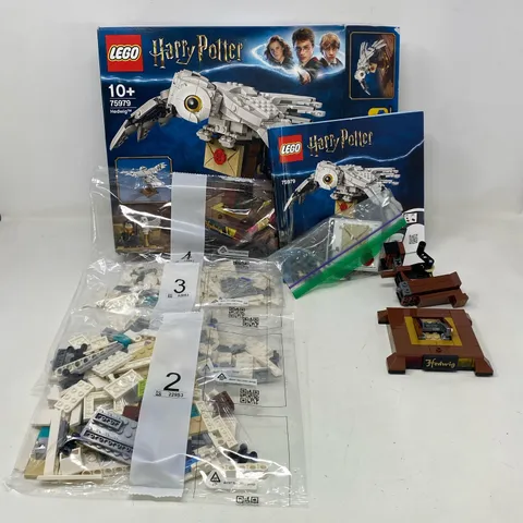 LEGO Harry Potter Hedwig 75979 White Owl 630pcs Moving Wings