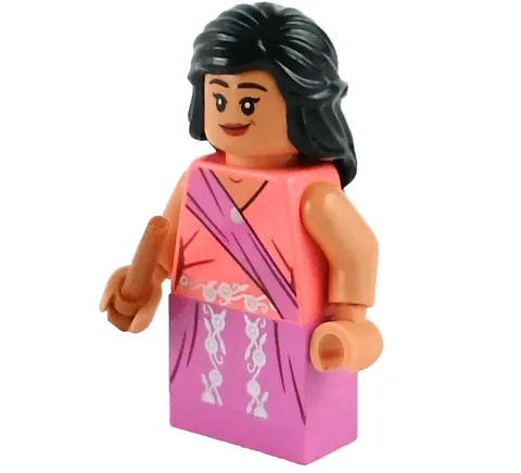 LEGO® Harry Potter PARVATI PATIL Minifigure™ Coral and Dark Pink Sari Set hp261