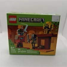 LEGO Minecraft The Nether Lava Battle Set 21266 99pcs Alex Age 6+ Box
