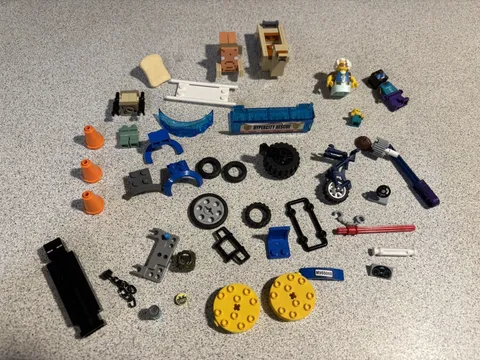 LEGO Specialty Parts Lot Minifigure Pieces Minecraft City Wheels Accessories