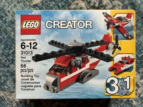 LEGO CREATOR: Red Thunder (31013) New in Sealed Box