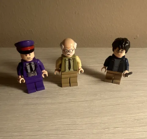 LEGO Harry Potter Minifigures Lot of 3 Harry Potter Character Plastic 4+