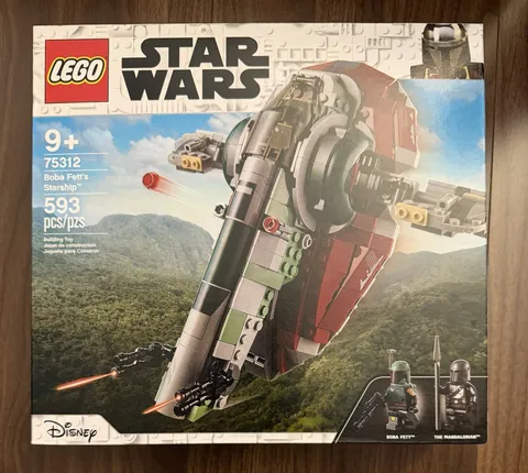 MOVING SALE - LEGO 75312 Star Wars: Boba Fett's Starship - NEW & SEALED