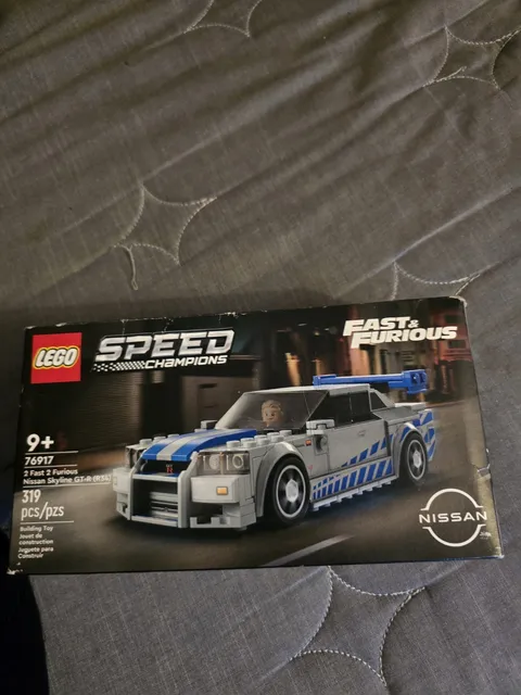 LEGO Speed Champions 76917 2 Fast 2 Furious Nissan Skyline GT-R R34 319pcs