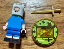 LEGO Dimensions Adventure Time FINN minifigure with disc