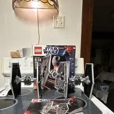 2 LEGO Star Wars 9492 TIE Fighter Complete Set 413 pcs Age 8-14 Vintage
