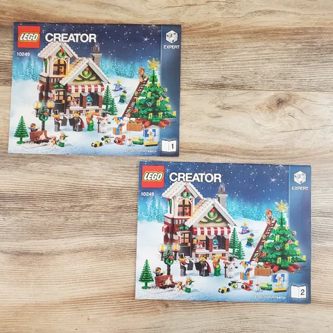 INSTRUCTIONS ONLY FOR LEGO 10249 Creator Winter Toy Shop INSTRUCTIONS ONLY