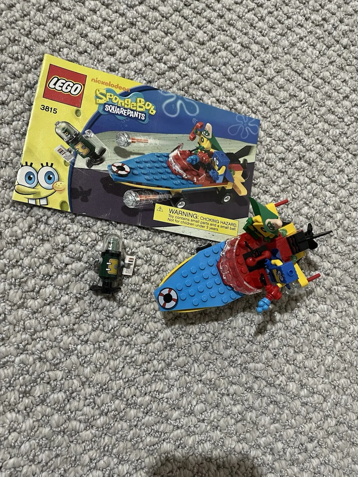 LEGO SpongeBob SquarePants 3815 Heroic Heroes of the Deep 95pcs Minifigs