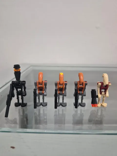 Lego Star Wars Battle Droid Lot 5 Assassin Security Rocket Clone Wars